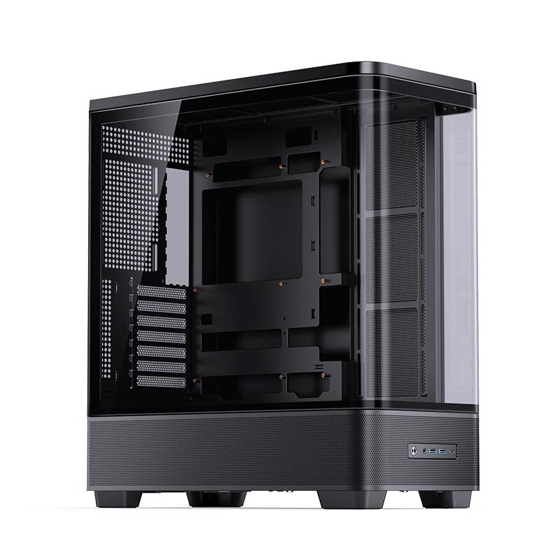 PCケース JONSBO TK-5 デュアルサーフェス側透 ATXゲームシャーシ ブラック