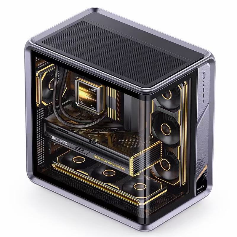 PCケース JONSBO BO400CG 曲面曲げガラス サーフェス側透