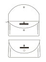 - 【お名入れ代】(商品別売) AZ くるみボタン財布L用■(納期10-14営業日)