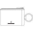 - 【お名入れ代】(商品別売) ノワール キーポーチ mini用(納期10-14営業日)