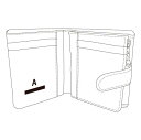 - 【お名入れ代】(商品別売) PB ベルト付き二つ折り財布用■(納期10-14営業日)
