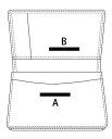 - 【お名入れ代】(商品別売) PB 通しマチ名刺入れ用■(納期10-14営業日)