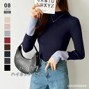 【4/28!クーポンで2,090円】 ニット 配色ニット ハイネック リブ トップス 袖 配色 リブニット 長袖 レディース バイカラー 切り替え おしゃれ バ...