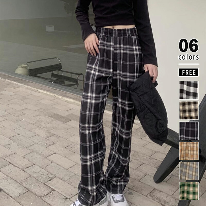 楽天市場】チェック柄 パンツ(カラーネイビー)(レディース 楽天市場】チェック柄 パンツ(カラーネイビー)(レディース