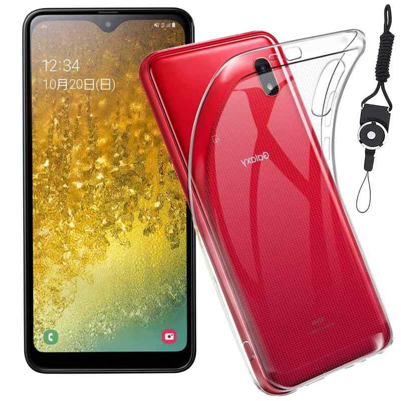 乐天商城 - houge Galaxy A20 / Galaxy A21 用の ケース クリア カバー SC-02M SCV46 / SC-42A scv49 用の ギャラクシー クリアな ケース カバー 高透過率 耐衝撃 薄型 軽量型 黄ばみ防止 指紋防止 TPU素
