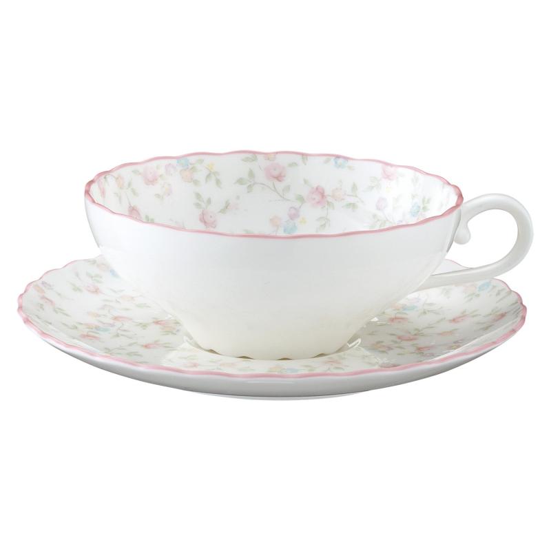 Noritake ボーンチャイナ キューティーローズ カップ&ソーサー slope-up-10112877 SLOPEUP サンプル画像2