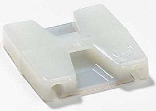 TY－Rap マウントベース 標準 ナチュラル色 タイ幅最大4．8mm 1000個入り TC342A屋内の一般的なあらゆるアプリケーションに。