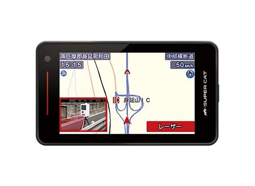 ユピテル(YUPITERU)SUPER CAT レーザー＆レーダー探知機 PREMIUM LINE SG1000Webモデル接続タイプ：シガープラグコードワンボディタイプ無線LAN機能搭載PREMIUM LINEダッシュボード取付け用ブラケ...