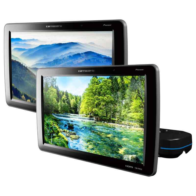 Pioneer プライベートモニター TVM-PW930T-2 9インチ WVGA 2台セット HIGHポジションタイプ カロッツェ..