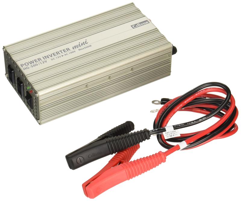 Inverter - セルスター DC/ACインバーター HG-500/12V DC12V専用