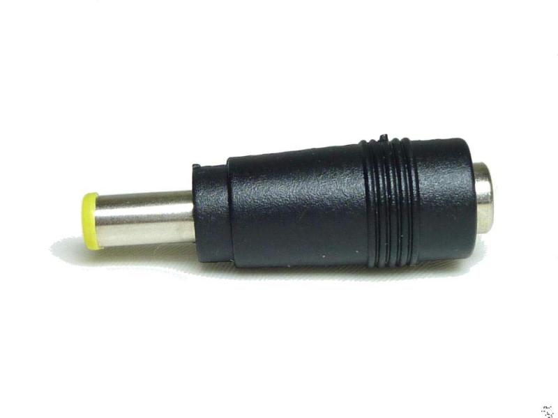 乐天商城 - DCプラグ変換アダプタ　5.5mm/2.1mm ⇒ 5.5mm/3.3mm センターピン　極性統一プラグ#4 （5.5 / 2.1 /　3.3 / センターピン）