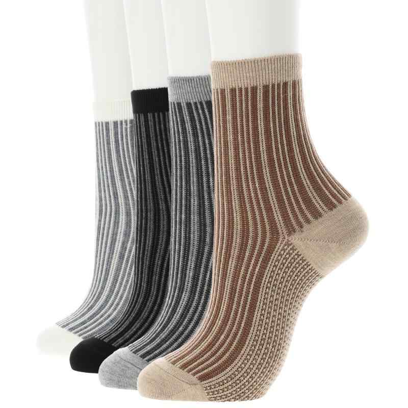 [アッタカママ] クルーソックス メリノウール混ソックス レディース