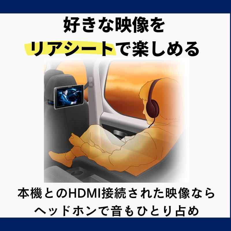 Pioneer プライベートモニター TVM-PW930-2 9インチ WVGA HIGHポジションタイプ カ...