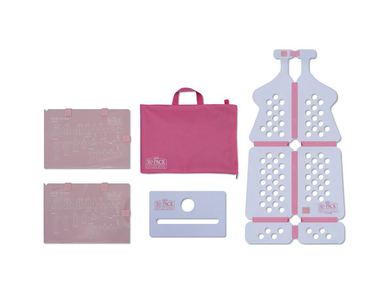 乐天商城 - [LADY'S SU-PACK PINK] 女性用スーツ入れ ガーメントバッグ(レディーススーパック) [女性用] ピンク 機内持ち込み可
