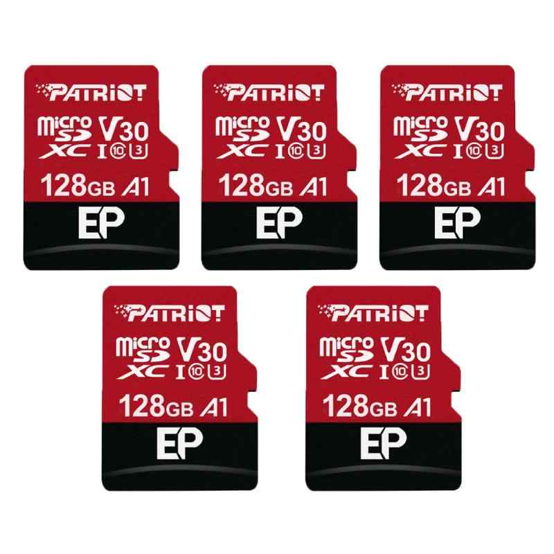 Patriot 128GB A1 / V30 Micro SD Card for Android Phones and Tablets, 4K Video Re...