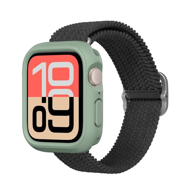 Apple Watch SE &amp; Serie 6 / 5 / 4  CrashGuardNX ケース 耐衝撃 米軍MIL規格 衝撃吸収 傷 指紋 防止 薄型 軽量 SGS認証 - セージグリーン
