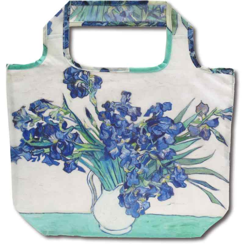 乐天商城 - ユーパワー 名画エコバッグ ゴッホ「アイリスの花瓶」 AE-00840