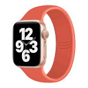 Huoct コンパチブル apple watch バンド アップルウォッチ バンド iwatch バンド スポーツバンド 38mm 40mm 42mm 44mm apple watch series 6/5/4/3/2/1/SE対応 柔らかいシリコン素材