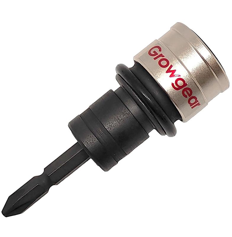 乐天商城 - [GROWGEAR]打撃に強くピンが要らない インパクトアダプター 12.7sqインパクトレンチ用 変換アダプター 12.7→6.35,9.5,12.7 ピン交換の「面倒くさい」を解消中