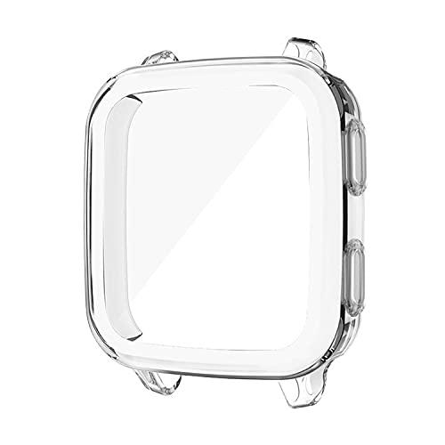 Garmin Venu Sq用/Sq Music用/Sq Music emmi用 メッキ ケース/カバー 保護ケース カバー ソフト TPU製 メッキ プロテクターカバー 耐衝撃 薄型 軽量 ソフトケース (ガーミン)Garmin Venu...