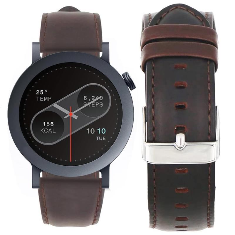 [Lamshaw] Replacement Band for CMF Watch Pro 2, Genuine Leather Band, Retro Watch Strap, Compatible with CMF Watch Pro 2 / CMF Watch Pro Smartwatch