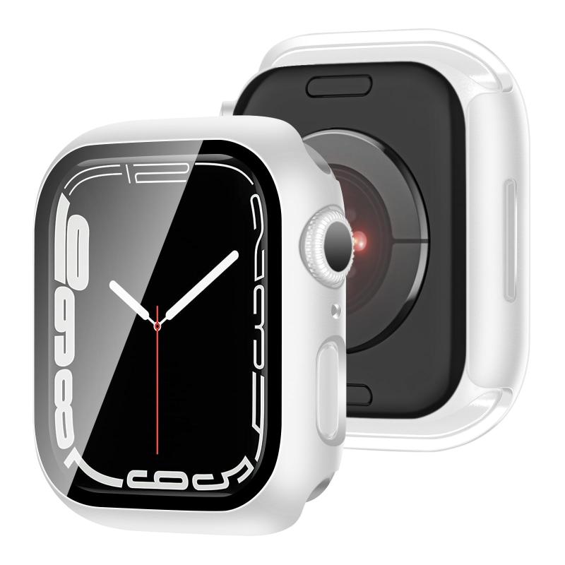 乐天商城 - FAZHAN 対応 アップルウォッチ カバー 46mm Series 11/10 保護 Apple Watch ケース ガラスフィルム 一体型 Apple Watch カバー アップルウォッチ ケース 耐衝撃 全面保護 装着簡単 高耐久 高透過率 PC素
