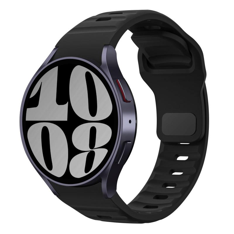 乐天商城 - [MoKo] Galaxy Watch 7 交換バンド Galaxy Watch FE/Galaxy Watch 6/5/4適用替えベルト サムスンギャラクシーウォッチ6/5/4用替えバンド 柔らかい シリコン製 通気性 スポーツバンド 装着簡単 Bla