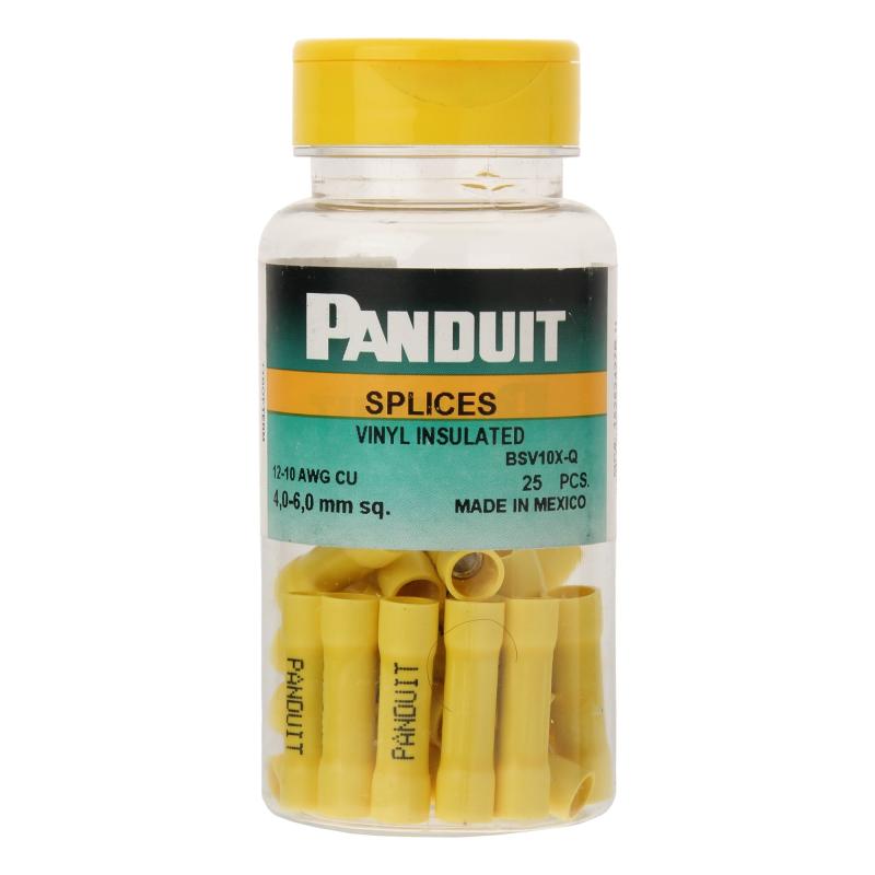 パンドウイット 圧着端子 ビニル完全被覆付き突合せタイプ BSV14X-L