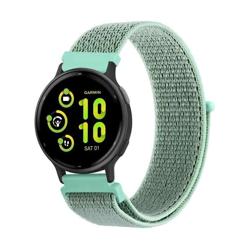 乐天商城 - ナイロンバンド コンパチブル Garmin ForeAthlete 55 / ForeAthlete 245/245M / ForeAthlete 645/645M用バンド ベルト,20mm 柔らかい 調節可能
