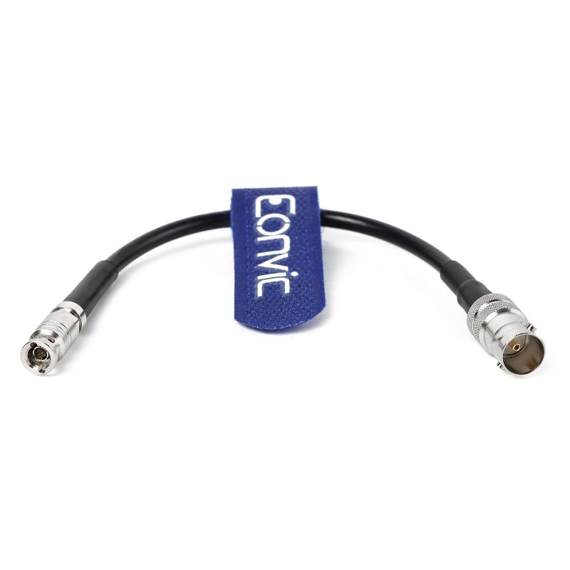 Eonvic マイクロBNCオス→BNCメス同軸ケーブル ビデオアシスト用 5インチ 3G Blackmagic デザインモニター 6G HD SDI ビデオケーブル 15cmこの高密度HD-BNCオスからBNCメスSDIケーブルは、Blackmagic Design Blackmagic BMCC/BMPCCビデオアシストなどに使用できます。高密度HD-BNCオスから標準BNCメスケーブルでビデオブロードキャストルーターや同様の機器を接続します。Micro-BNCコネクタは、標準のBNCコネクタよりも51%小さくなりますが、同じ安全なプッシュアンドターンロックデザインが特徴です。コネクターA:BNCメスコネクタ、コネクタB:micro HD BNCオスコネクタ。ケーブルの長さ:15cm。 他の長さを作ることも可能です。 ご希望の場合はご連絡ください。各ケーブルは出荷前に短絡を避けるために完全にチェックおよびテストされています。
