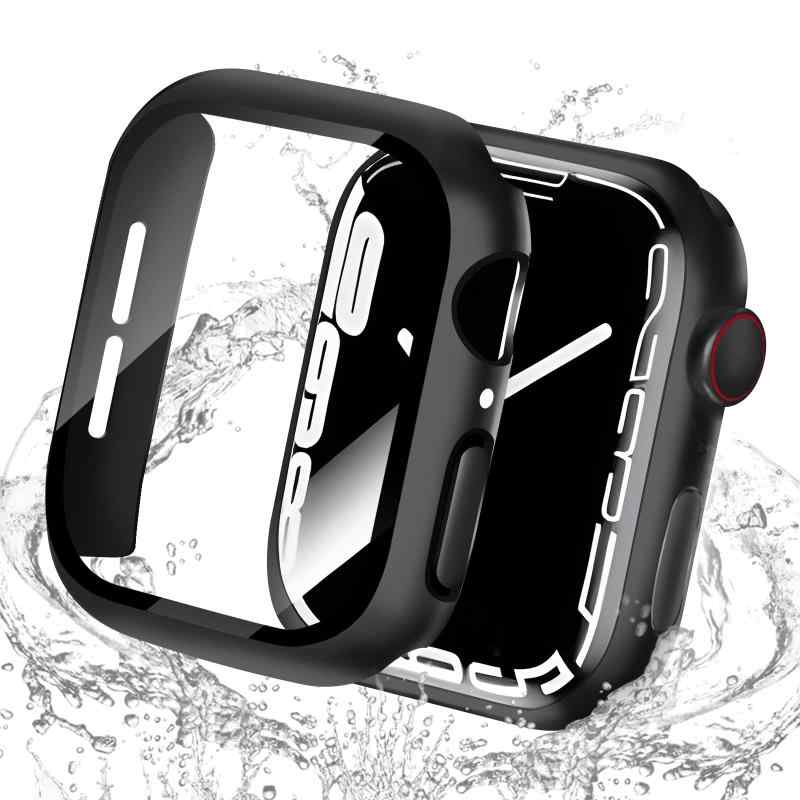 乐天商城 - CABOBE 対応 Apple Watch ケース 42mm Series 11/10 防水 アップルウォッチ カバー ガラスフィルム 一体型 Apple Watch カバー アップルウォッチ ケース 耐衝撃 全面保護 装着簡単 高耐久 高透過率 PC素
