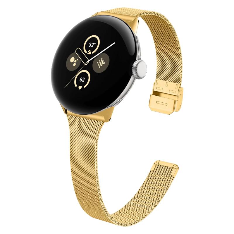 [Lufiya] Metal Band Google Pixel Watch 3 41mm/Google Pixel Watch 2/Google Pixel Watch Compatible Replacement Band Watch Strap Stainless Steel Metal Strap Replacement Band Google Pix