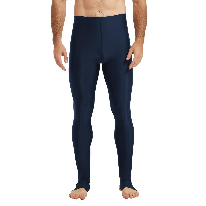 [Nesseo] ラッシュガード トレンカ レギンス メンズ ラッシュレギンス 水着 スパッツ スイムレギンス タイツ スイムウェア 紫外線対策 日焼け予防 水陸両用 uvカット プール 海 サーフィン