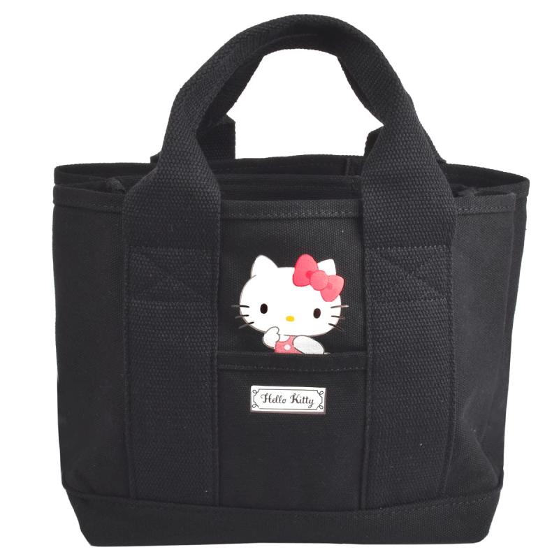 Lelotte ハローキティ グッズ 仕切り トートバッグ クロミ バッグ HELLOKITTY キティ ミニトートバッグ サンリオ 大人