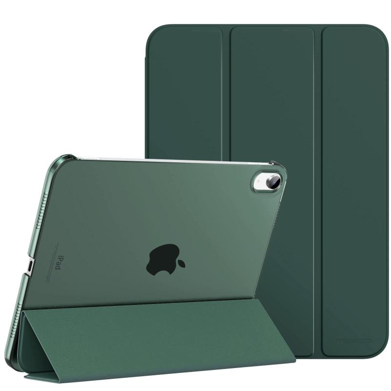 乐天商城 - MoKo iPad 第11世代 (A16) 2025 / iPad 第10世代 2022 ケース 11/10.9インチ オートスリープ対応 PUレザー外装 裏地マイクロファイバー ペンシル収納スロット付き 軽量 薄型 傷防止 スマートケース