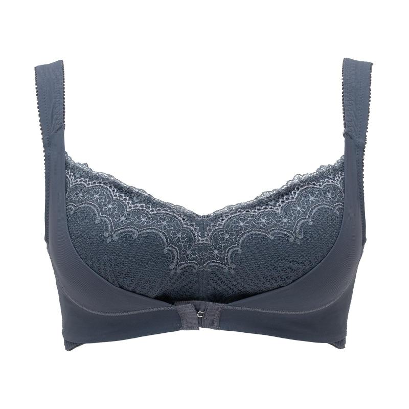 LECIEN(ルシアン) ナイトブラ【ナイトサポート フロントホックタイプ】 昼兼用 ノンワイヤーブラ パッド入り レディース 24WFB628レディース