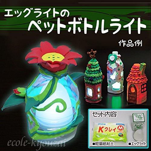 ペットボトル・ライト（LED紙粘土K�