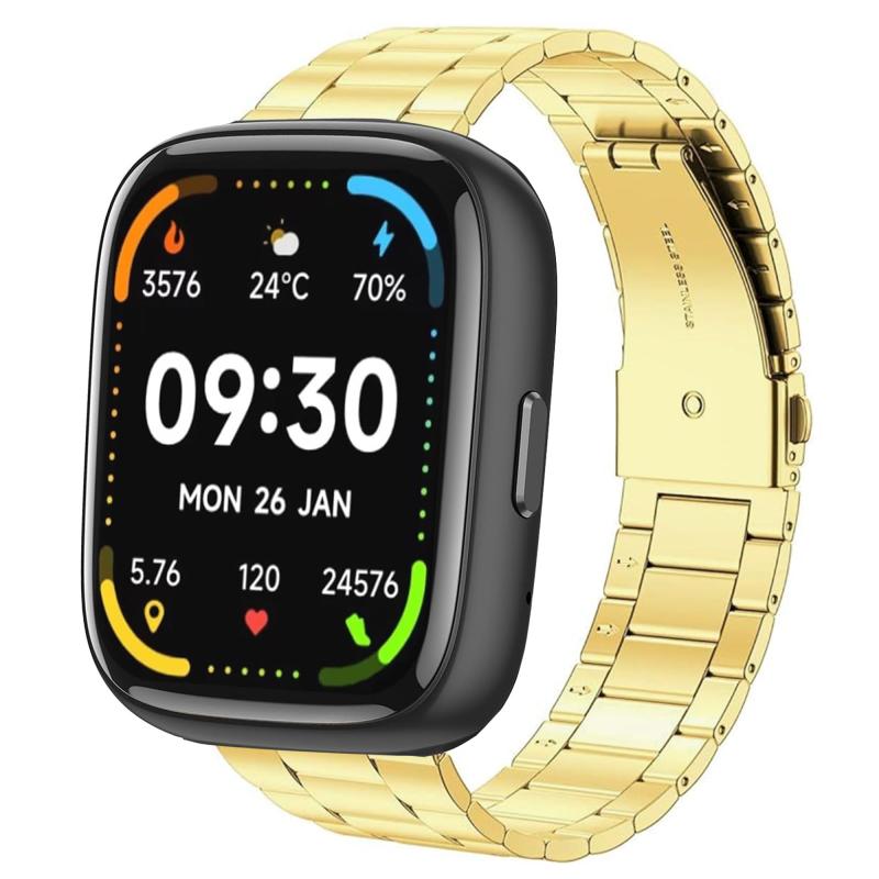 Lamsaw for Faweio スマートウォッチ バンド, ステンレス製 22mmメタル ベルト 金属交換バンド 時計ストラップ 長さ調整器具付き Faweio IDW13/IDW16/IDW17/IDW19/IDW21/IDW26スマートウォッチ