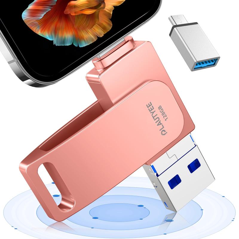 「アプリ不要 初心者向け」usbメモリ フラッシュメモリ phone usbメモリ USB3.0高速 アンドロイド用 IOS/Android/PC/MAC対応 スマホ 写真保存 usb バックアップ usbメモリー タイプc 外付けusbメモリー容