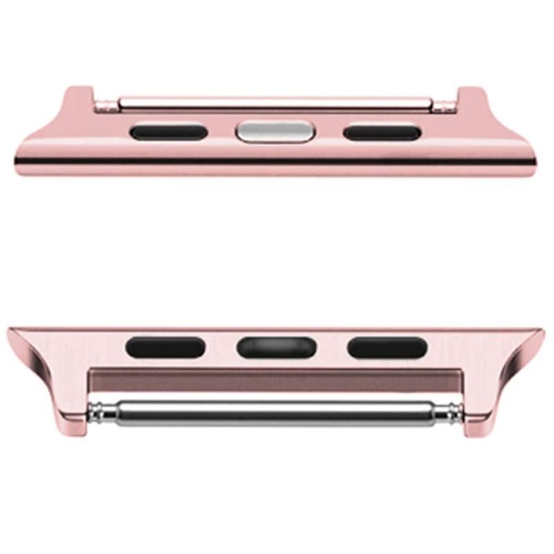 適応Apple Watchバンドアダプター41mm 40mm 38mm アップルウォッチ金属製調整器41mm 40mm 38mm ピンタイプ連結器 シリーズ8 SE2 7 6 SE 5 4 3 2 1に適応ベルト iWatch41mm 40mm 38mm