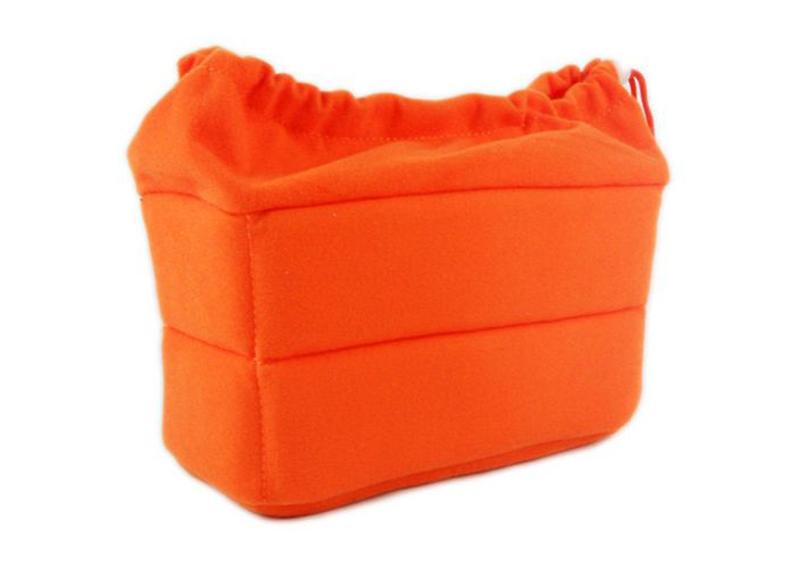 【SCGEHA】カメラケース インナーバッグ 一眼レフ 衝撃吸収 クッション ソフト やわらか素材 カラフル おしゃれ バッグインバッグ