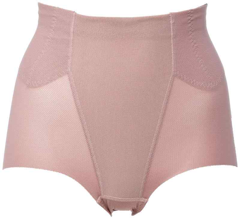 [ルシアン] 浮き輪肉を押さえてウエストすっきり メッシュ ショート丈 下半身のお悩み解決 レディース