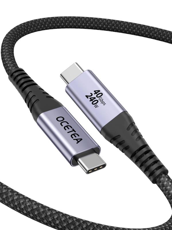 USB4 ケーブル 240W 超急速充電 40Gbps
