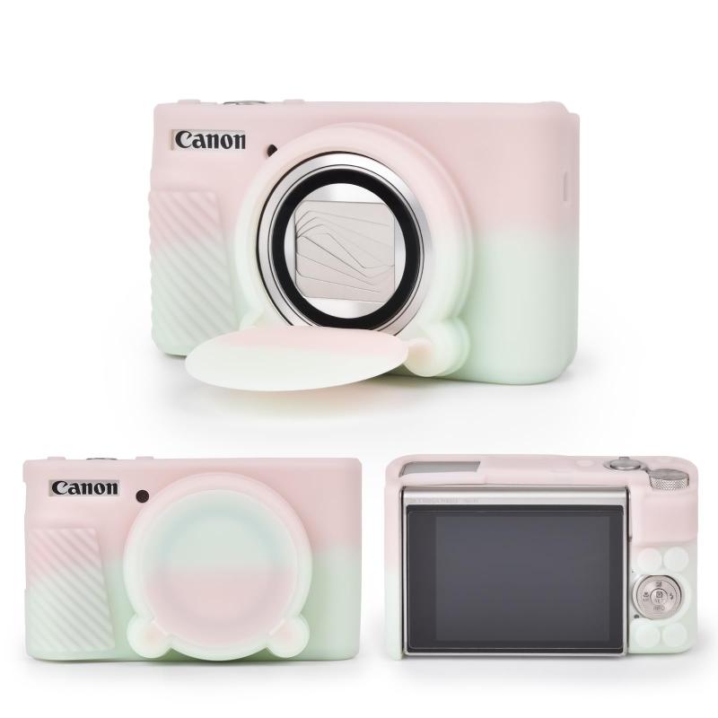 Kinokoo SX740/SX730 カメラケース シリコンカバー 軽量 全面保護 CANON対応