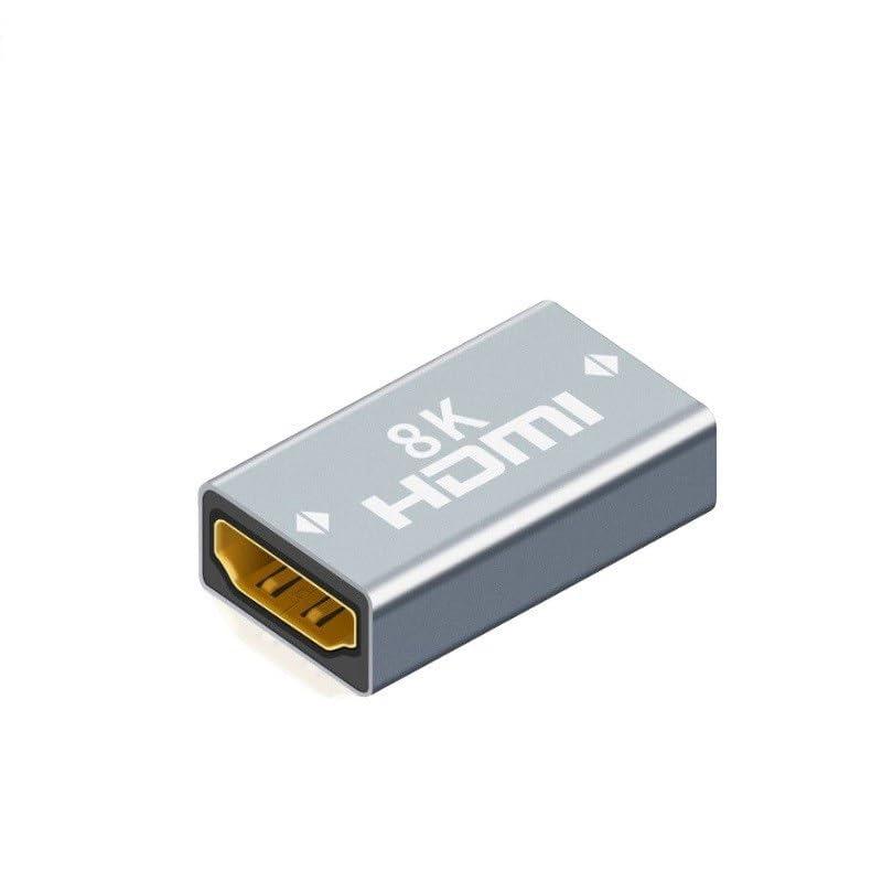 HDMI 延長 コネクタ 中継アダプター 8K 60Hz HDMI2.1 HDMIケーブル延長接続 4K@60Hz対応 メス-メス HDR..