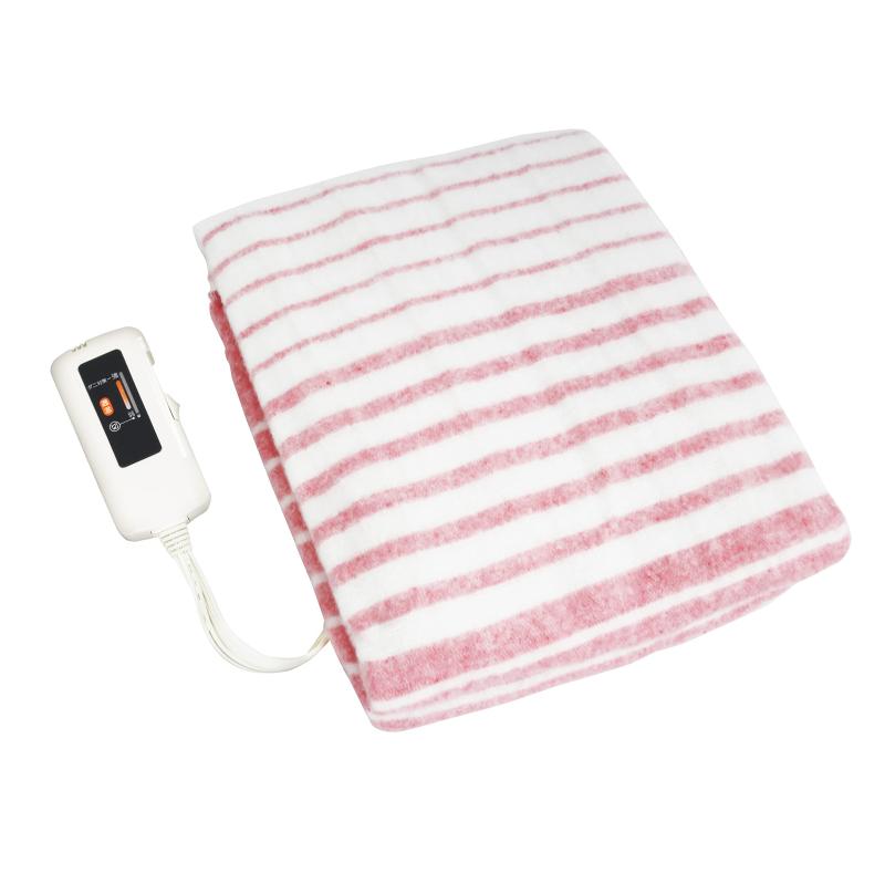 on-life 電気毛布 シングル 電気敷毛布 敷き 洗える 洗濯可能 ダニ対策 節電 暖かい 秋冬用 ボーダー 日本メーカー ボーダー