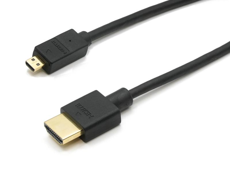 乐天商城 - EITEC Pioneer パイオニア HDMIケーブル CD-HM221(Type-A オス - Type-D オス) カロッツェリア 互換品 2メートル (ETP-CD-HM221)