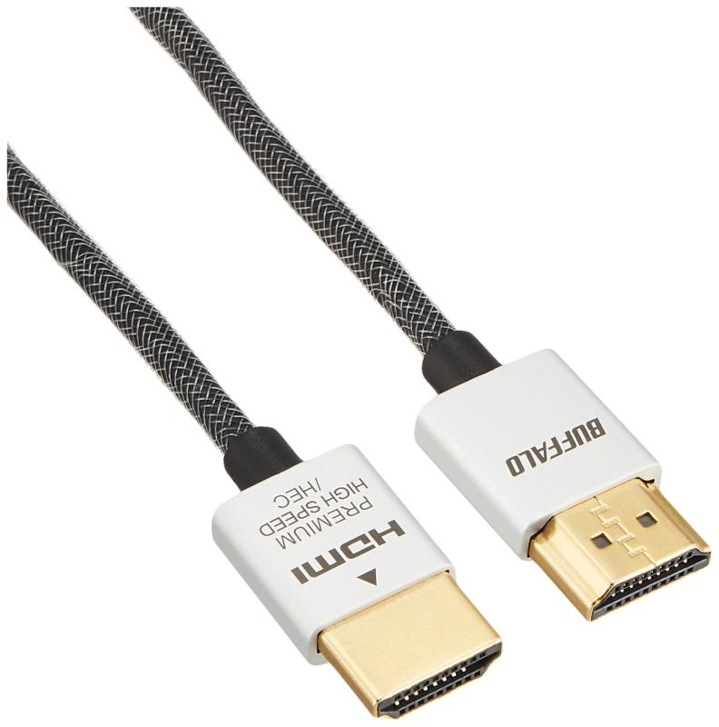 Hdmi Cable - BUFFALO HDMIケーブル プレミアム認証 スリム