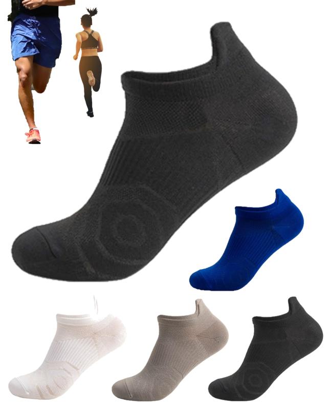 乐天商城 - [kuuupiii] 【靴下ソムリエ監修】 スポーツソックス ランニングソックス テニスソックス ゴルフソックス くつした メンズ レディース くるぶしソックス 無地 薄手 5足組