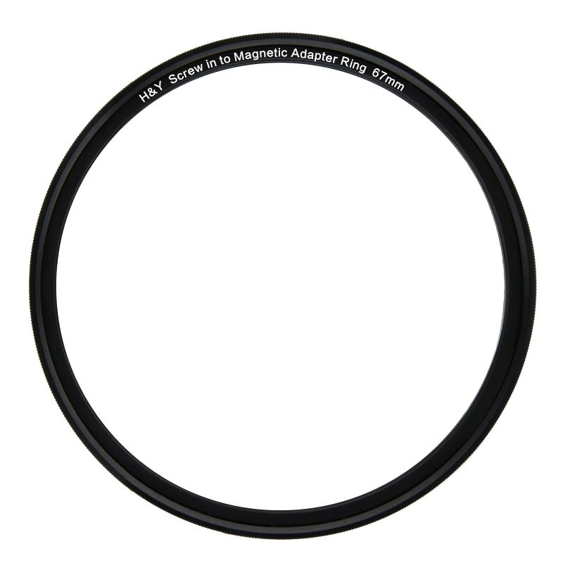 H&amp;Y フィルターアダプター スクリューイン マグネット アダプター Screw in to Magnetic Adaptor Ring ねじ式フィルターをH&amp;Y マグネット式に変換 S-AR